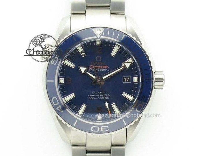 0522 ZeroBulk Seamaster Diver 300M SS YG Blue Ceramic Bezel JVSF 1:1 Best Edition Blue Dial on SS YG Bracelet A 7784